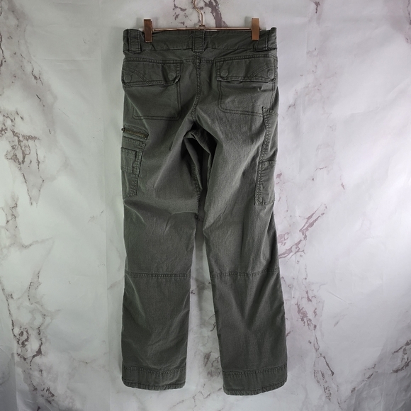Dovetail Workwear Pants Womens 2 Green Day Construct Olive Ripstop Cargo - Picture 1 of 12